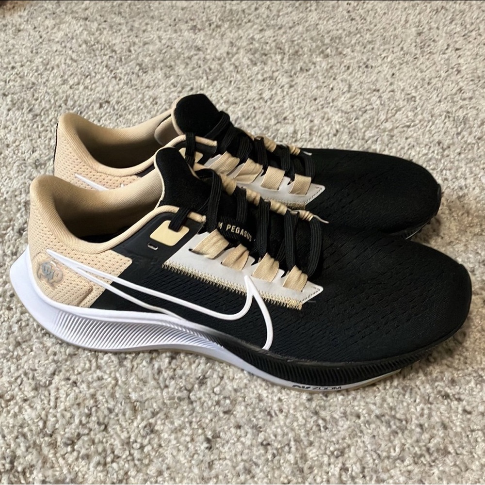 New Nike Colorado Buffaloes Nike Air Zoom Pegasus 38 9.5 Running Shoes